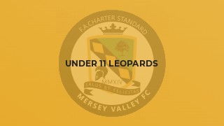 Under 11 Leopards