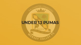 Under 13 Pumas