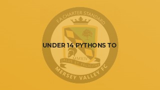 Under 14 Pythons TO