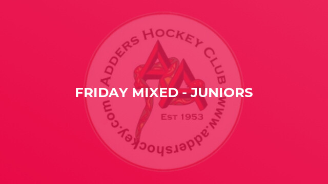 Friday Mixed - Juniors