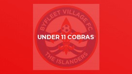 Under 11 Cobras