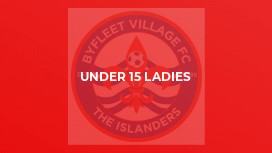 Under 15 Ladies