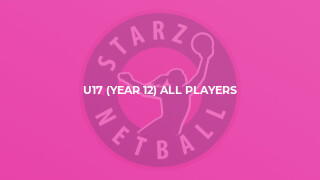 U17 (Year 12) All Players
