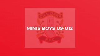 Minis Boys U9-U12