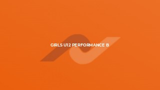 Girls U12 Performance B