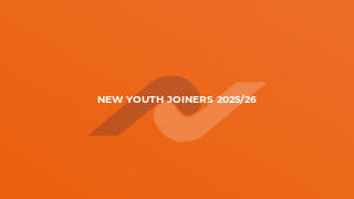 New Youth Joiners 2025/26