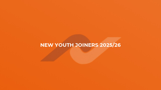 New Youth Joiners 2025/26