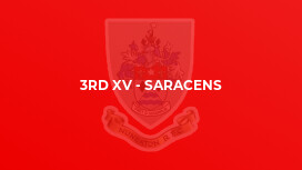 3rd XV - Saracens