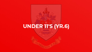 Under 11's (Yr.6)