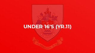 Under 16's (Yr.11)