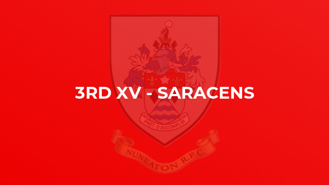 3rd XV - Saracens