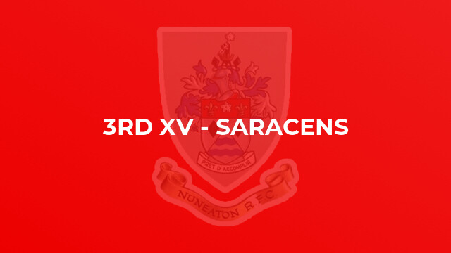 3rd XV - Saracens