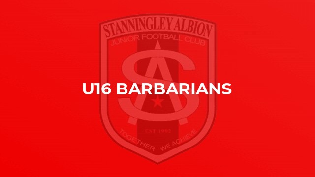 U16 Barbarians