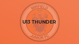 U13 Thunder