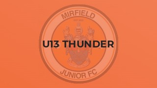 U13 Thunder