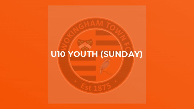 U10 Youth (Sunday)