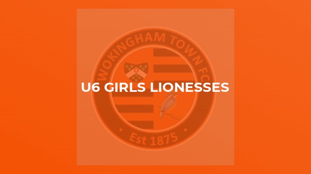 u6 Girls Lionesses