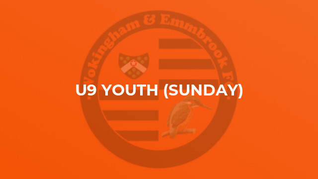 U9 Youth (Sunday)