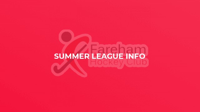 Summer League Info