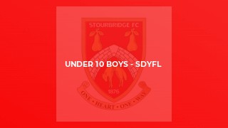 Under 10 Boys - SDYFL