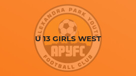 U 13 Girls West