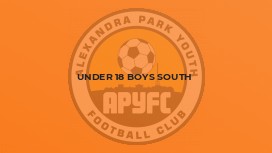 Under 18 Boys South