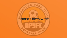 Under 9 Boys West