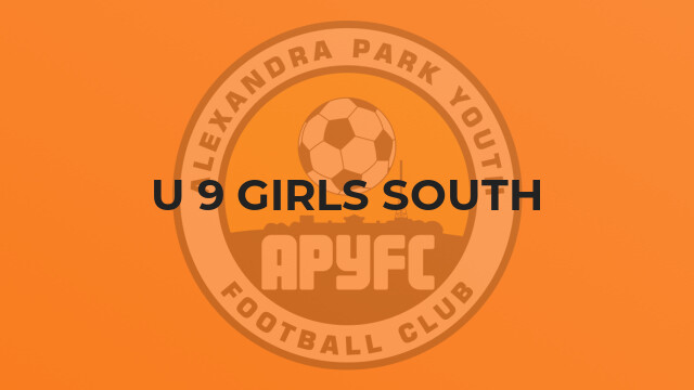 U 9 Girls South
