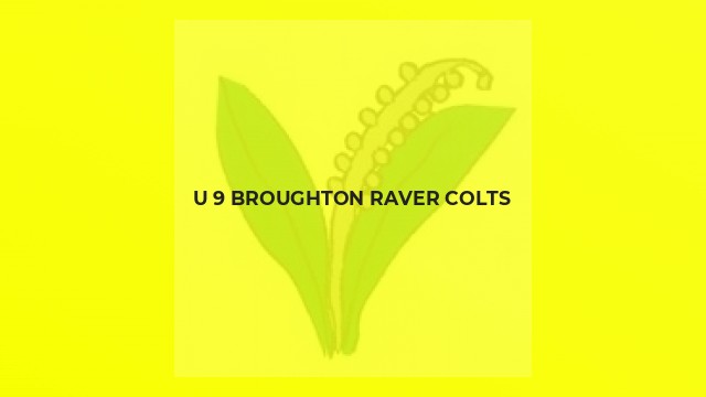 U 9 Broughton Raver Colts