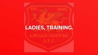 Ladies, Training.