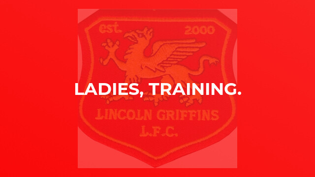 Ladies, Training.