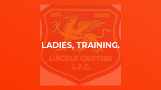 Ladies, Training.