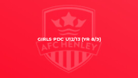 Girls PDC U12/13 (Yr 8/9)