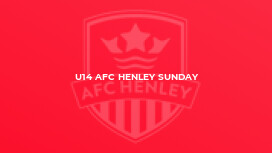 U14 AFC Henley Sunday