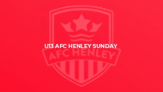 U13 AFC Henley Sunday