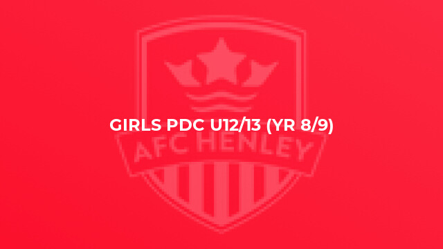 Girls PDC U12/13 (Yr 8/9)