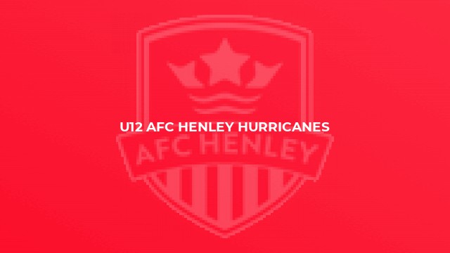 U12 AFC Henley Hurricanes