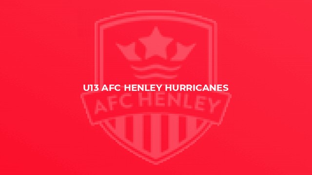 U13 AFC Henley Hurricanes