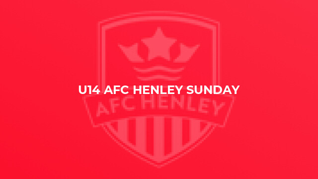 U14 AFC Henley Sunday