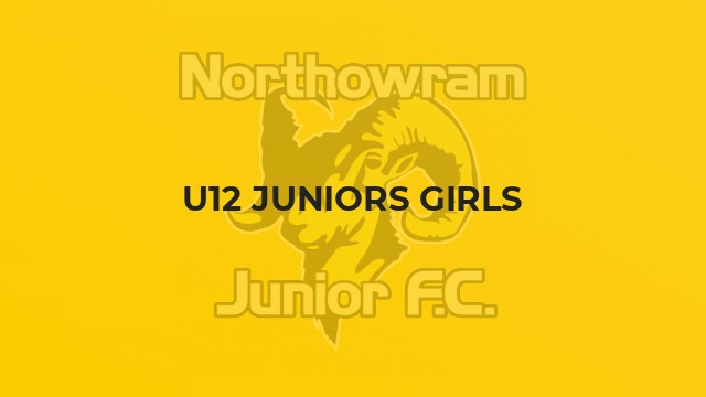 U12 Juniors Girls