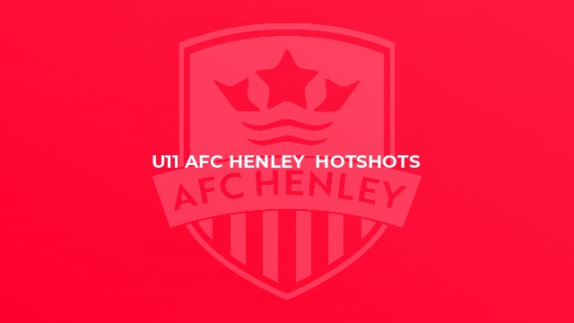 U11 AFC Henley  Hotshots