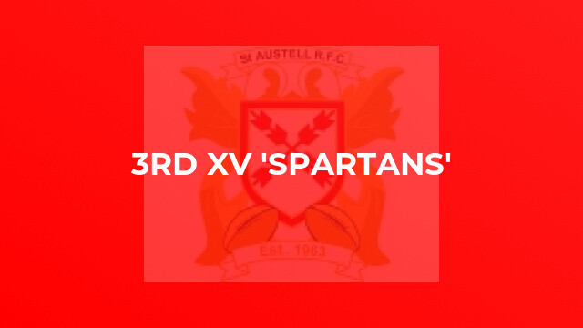 3rd XV 'Spartans'