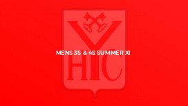 Mens 3s & 4s Summer XI