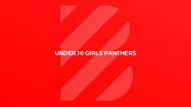 Under 10 Girls Panthers
