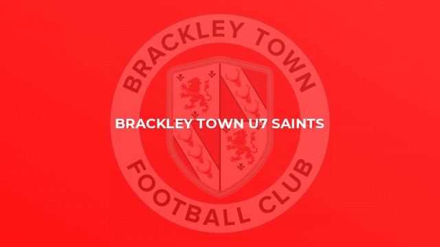 Brackley Town U7 Saints