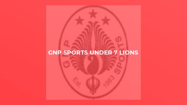 GNP Sports Under 7 Lions