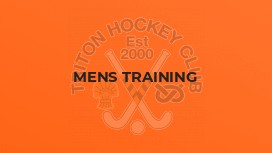 Mens Training