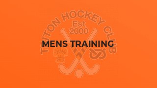 Mens Training