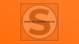 Mixed Dev training squad