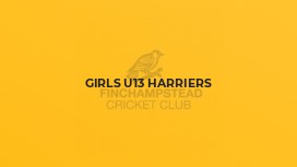Girls U13 Harriers